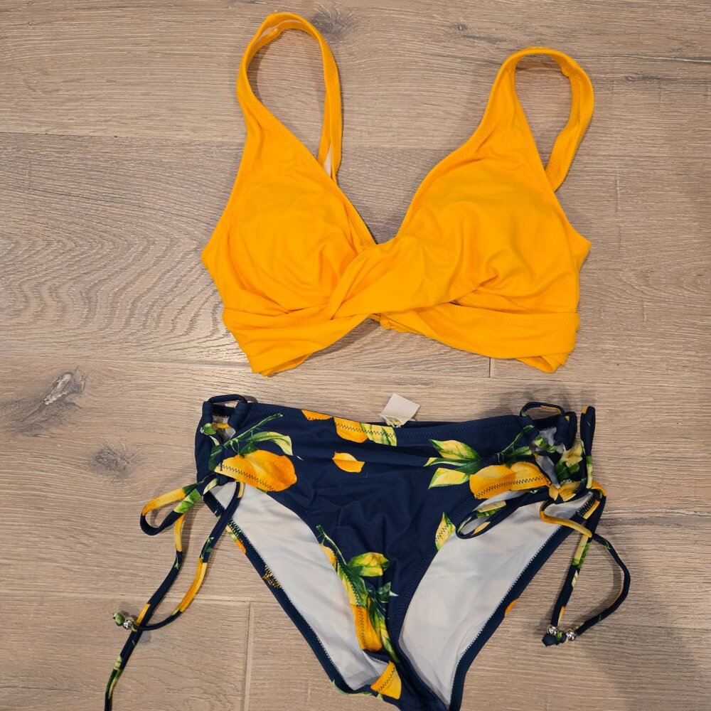 Lemons Bathing Suit
